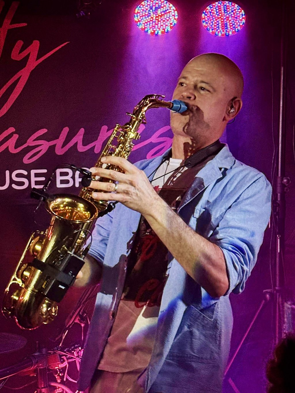 Sax - The Guilty Pleasures House Band.