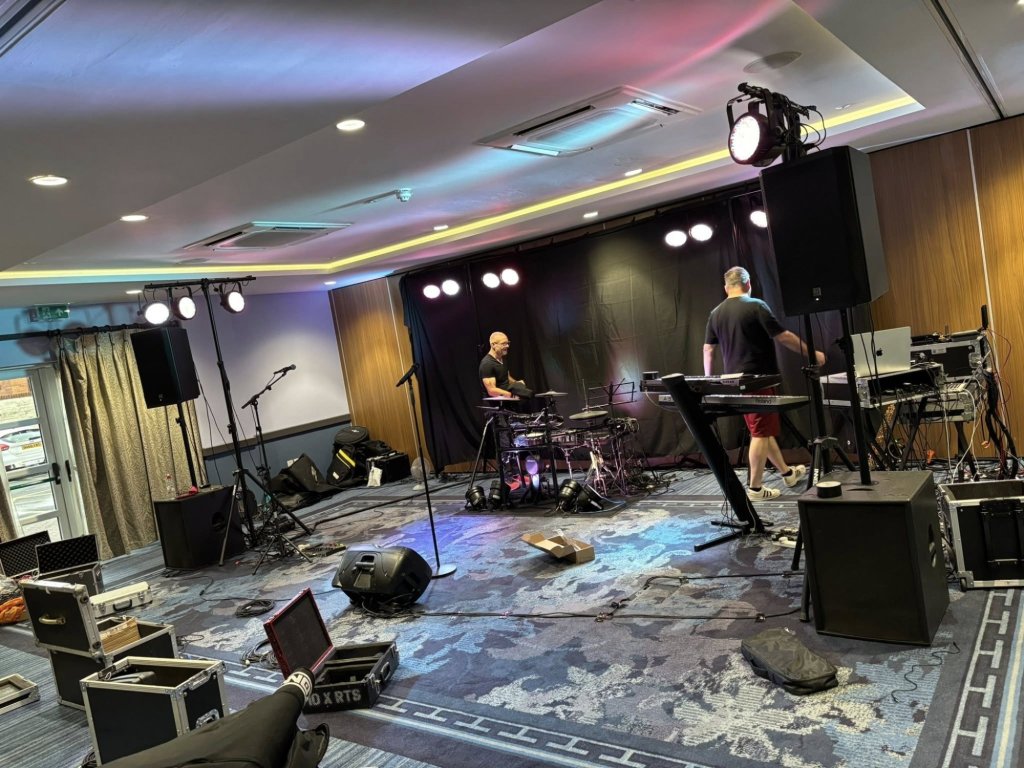 DoubleTree York get in - The Guilty Pleasures House Band.