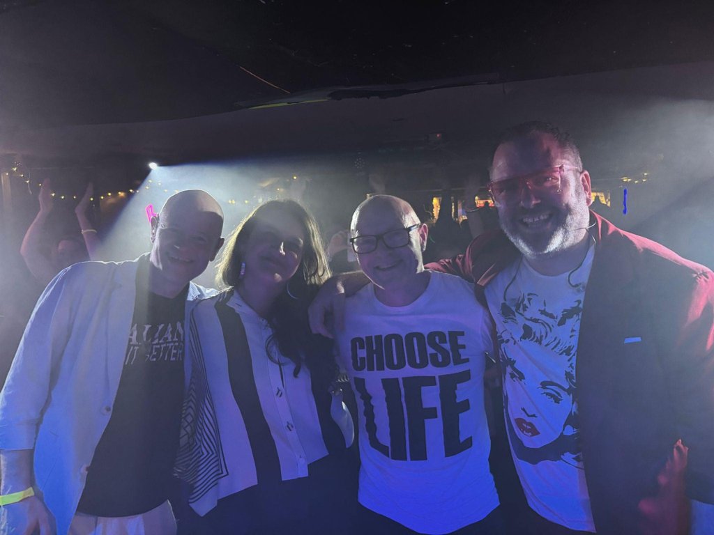 Group photo - The Guilty Pleasures House Band.