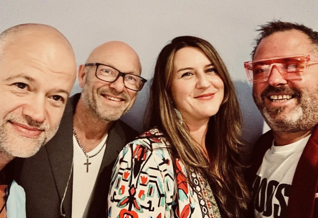 Quick selfie - The Guilty Pleasures House Band.